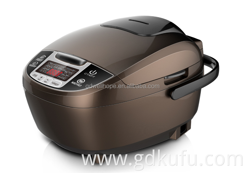 Fashion Slide Unlock Huge LCD Display Commercial Rice Cooker